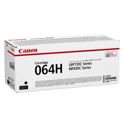 Canon 064 H BK 4938C001 fekete (black) eredeti toner