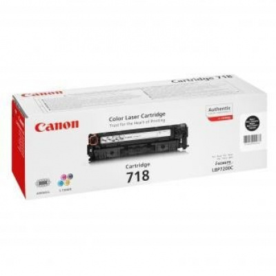 Canon CRG-718 fekete (black) eredeti toner