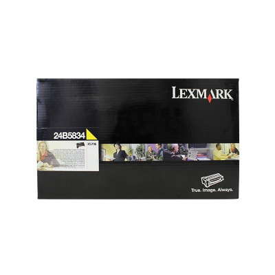 Lexmark 24B5834 sárga (yellow) eredeti toner