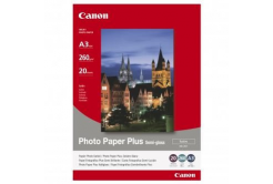 Canon Photo Paper Plus Semi-Glossy, fotópapírok, polofényes, saténový, fehér, A3, 260 g/m2, 20