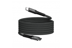 VERBATIM Kabel USB-C Sync & Charge, 60W, Magnetický, 120cm, černá