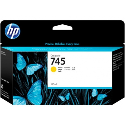 HP 745 F9J96A sárga (yellow) eredeti tintapatron