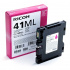 Ricoh GC41M 405767 bíborvörös (magenta) eredeti gél patron