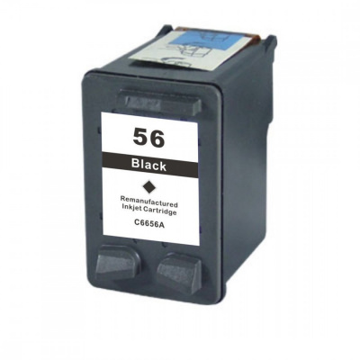 Utángyártott tintapatron a HP 56 C6656A fekete (black) 