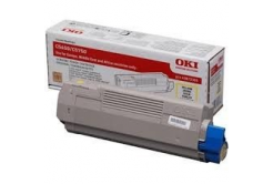 OKI 43872305 sárga (yellow) eredeti toner