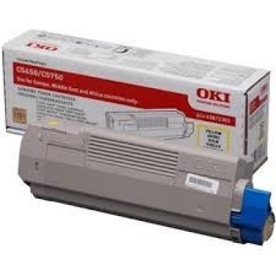 OKI 43872305 sárga (yellow) eredeti toner