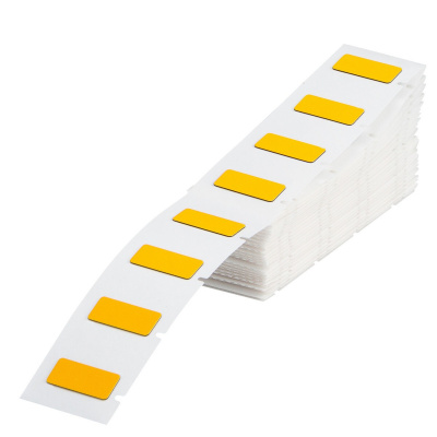 Brady M6-06-7593-YL / 312031, Engraved Plate Replacement Labels, 15 mm x 45 mm