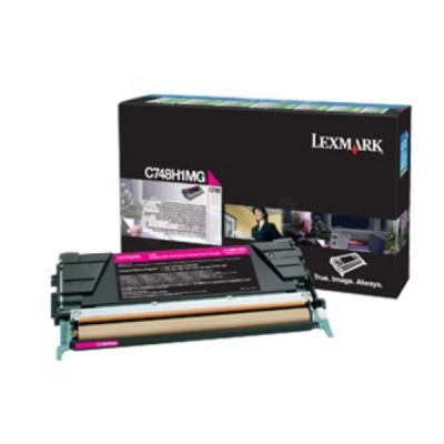Lexmark C748H3MG bíborvörös (magenta) eredeti toner