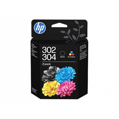 HP 302/304 B82L1AE 2-pack színes (color) eredeti tintapatron