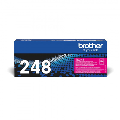Brother TN248M bíborvörös (magenta) eredeti toner
