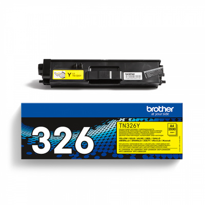 Brother TN-326Y sárga (yellow) eredeti toner