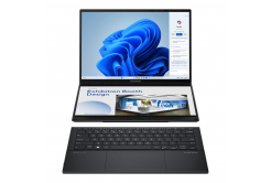 ASUS Zenbook Duo 14 OLED/UX8406CA-OLED304WZ/U9-285H/14"/WUXGA/T/32GB/1TB/Intel int/W11H/Szürke/2R