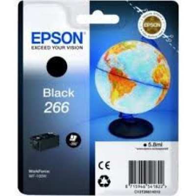 Epson T26614010, 266 fekete (black) eredeti tintapatron