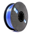 Gembird 3DP-PLA-SK-01-ICE, 3D filament, PLA Silk, 1,75mm, 1000g, Jégkék/Sötét kék (Icy blue/Dark blue)