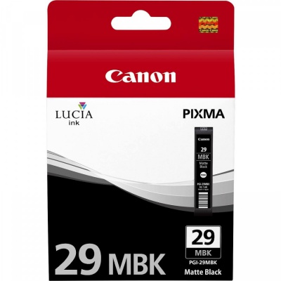 Canon PGI-29MBK, 4868B001 matt fekete (matte black) eredeti tintapatron