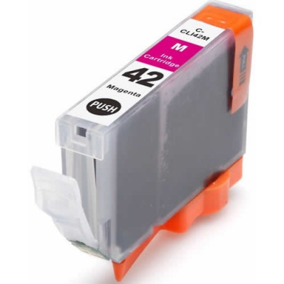 Canon CLI-42M, 6386B001 bíborvörös (magenta) kompatibilis tintapatron