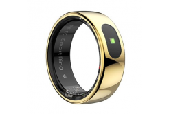 Smart RING PRO arany, stresszmérés, pulzusmérés, alvásmonitorozás, 8, Powerton