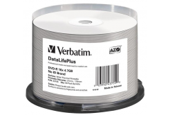 VERBATIM DVD-R(50-Pack)/Spindle/16X/4.7GB/DataLife Plus Wide Thermal Professional  No ID Brand