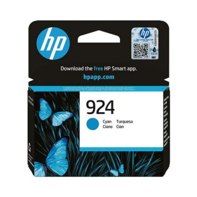 HP 924 4K0U3NE cián (cyan) eredeti tintapatron