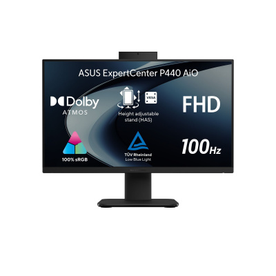 ASUS P440VAK P440VAK-BPC038XA All-in-one számítógép, i3-1315U, 8GB, 512GB, 23.8, W11P Edu, 2Y