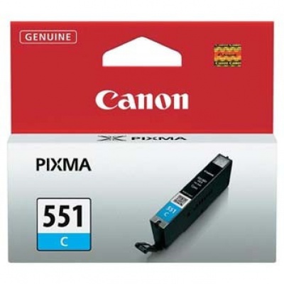 Canon CLI-551C cián (cyan) eredeti tintapatron