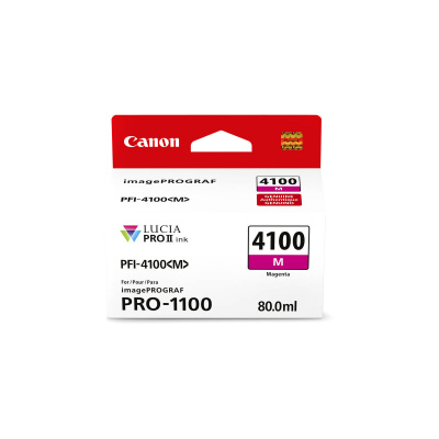 Canon PFI-4100 6779C001 bíborvörös (magenta) eredeti tintapatron