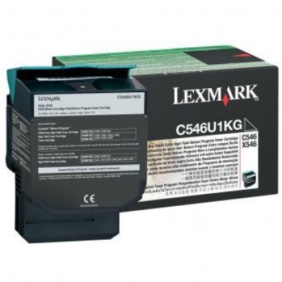 Lexmark C546U1KG fekete (black) eredeti toner