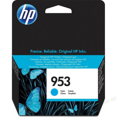 HP 953 F6U12AE cián (cyan) eredeti tintapatron