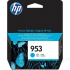 HP 953 F6U12AE cián (cyan) eredeti tintapatron
