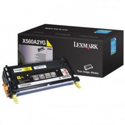 Lexmark X560A2YG sárga (yellow) eredeti toner