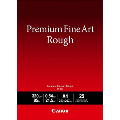 Canon Fine Art Rough 4562C001, 320 g/m2, A4, 25db, matt, tintasugaras, fehér, fotópapír