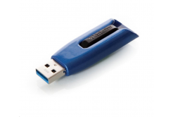 Verbatim 49805 Flash meghajtó, 16GB V3 MAX USB 3.0, kék