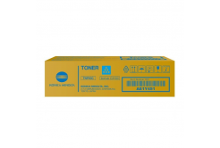 Konica Minolta TNP-92C AE1Y450 cián (cyan) eredeti toner