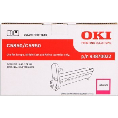 OKI 43870022 bíborvörös (magenta) eredeti fotohenger