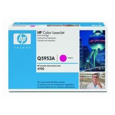 HP 643A Q5953A bíborvörös (magenta) eredeti toner