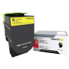 Lexmark 73B0040 sárga (yellow) eredeti toner