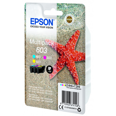 Epson 603 C13T03U54010 CMY eredeti multipack