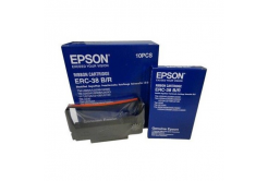 Epson ERC 38 C43S015376, piros-fekete, eredeti festékszalag