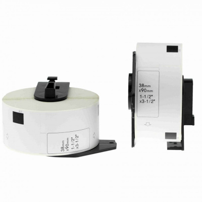 Brother DK-11208, 38mm x 90mm, utángyártott címketekercs