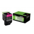 Lexmark 80C2HME bíborvörös (magenta) eredeti toner