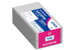 Epson GJIC5(M) C13S020565 a ColorWorks esetében, bíborvörös (magenta) eredeti tintapatron