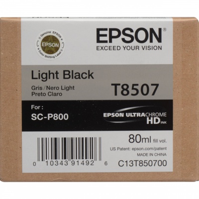 Epson T850700 világos fekete (light black) eredeti tintapatron