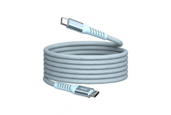 Verbatim 31852 USB-kábel, USB C + USB C, 60W, 1.2m, mágneses, doboz, kék