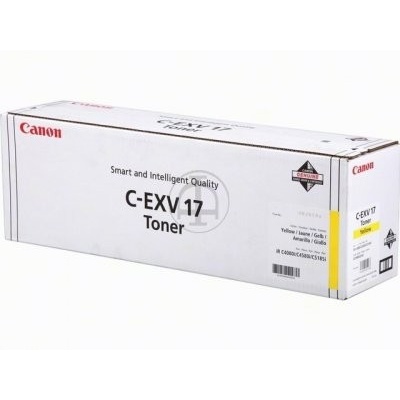 Canon C-EXV17 sárga (yellow) eredeti toner