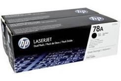 HP 78A CE278AD dualpack fekete (black) eredeti toner