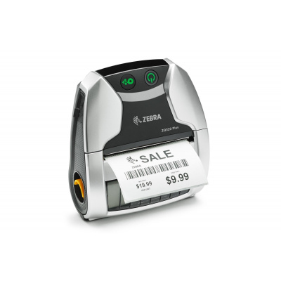 Zebra ZQ320 Plus ZQ32-A0W13RE-00, mobile címkenyomtató, 8 dots/mm (203 dpi), linerless, USB-C, BT (BLE), Wi-Fi, NFC, kit (USB)