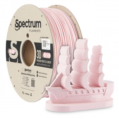 Spectrum 80709 3D filament, pastello PLA, 1,75mm, 1000g, Rózsaszín (Pink Pastel)
