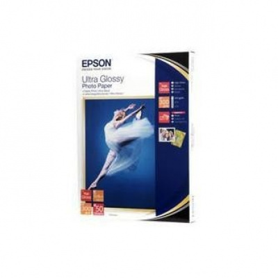 Epson Ultra Glossy Photo Paper S041944 C13S041944, 13x18cm, 50db, fényes, fehér, fotópapír
