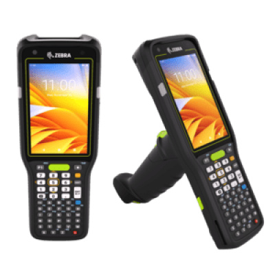 Zebra MC3450 Full Featured, 2D, SE58, 10.5 cm (4''), num., GPS, Gun, IST, hot-swap, USB-C, BT, Wi-Fi (Wi-Fi), 5G, NFC, Android, GMS