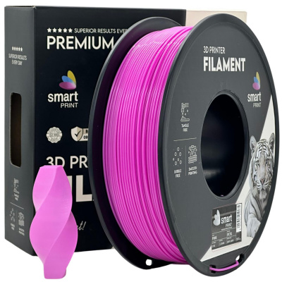 Smart Print FG-S33-E1, 3D filament, PETG, 1,75mm, 1000g, Rózsaszín (Pink)